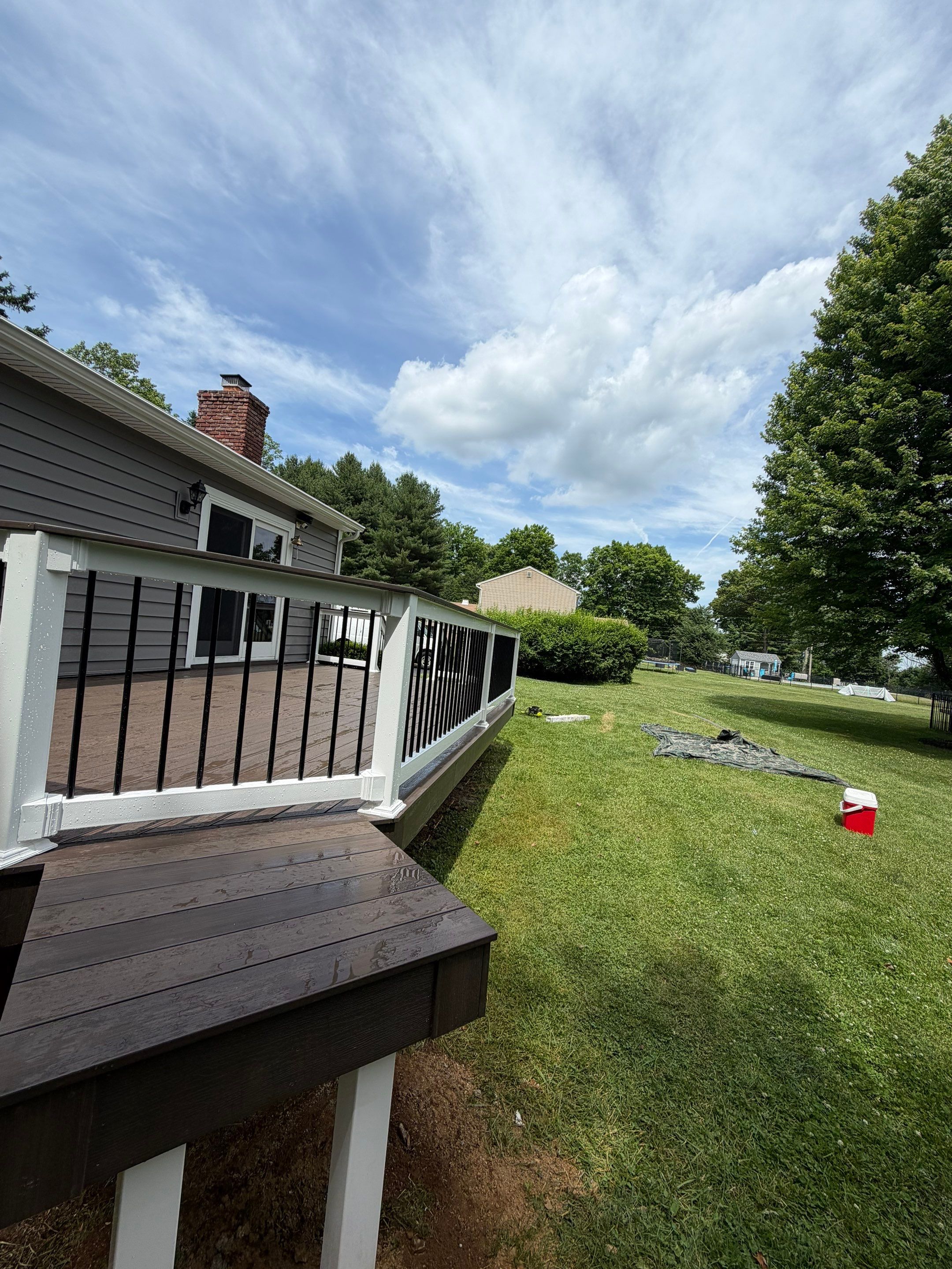 Deck Resurfacing in Hackettstown, New Jersey by deck guardian
