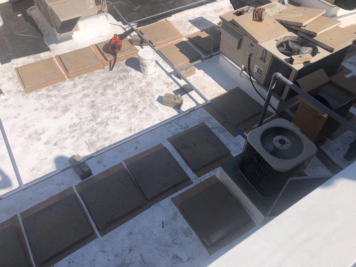 Commercial Roofing Installation using American Standard Coating - S  by A to Z Roofing