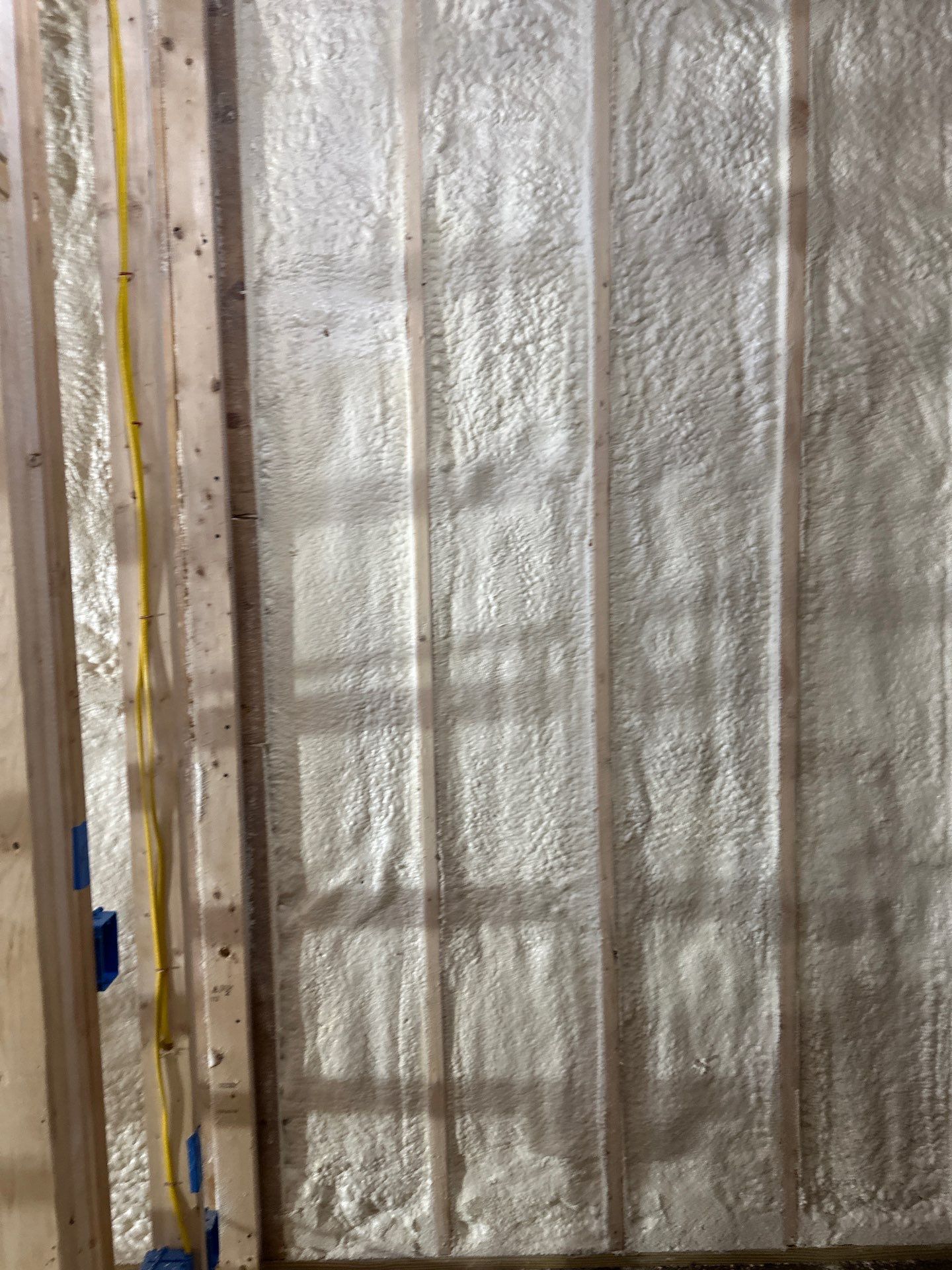 Basement Exterior Walls using Closed Cell Spray Foam by NYS Foam & Energy
