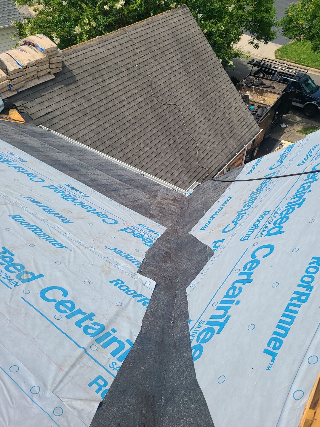 Haymarket: Roof Replacement with CertainTeed Landmark Pro Designer Shingles in Max Def Weathered Wood by RM Banning, Inc.