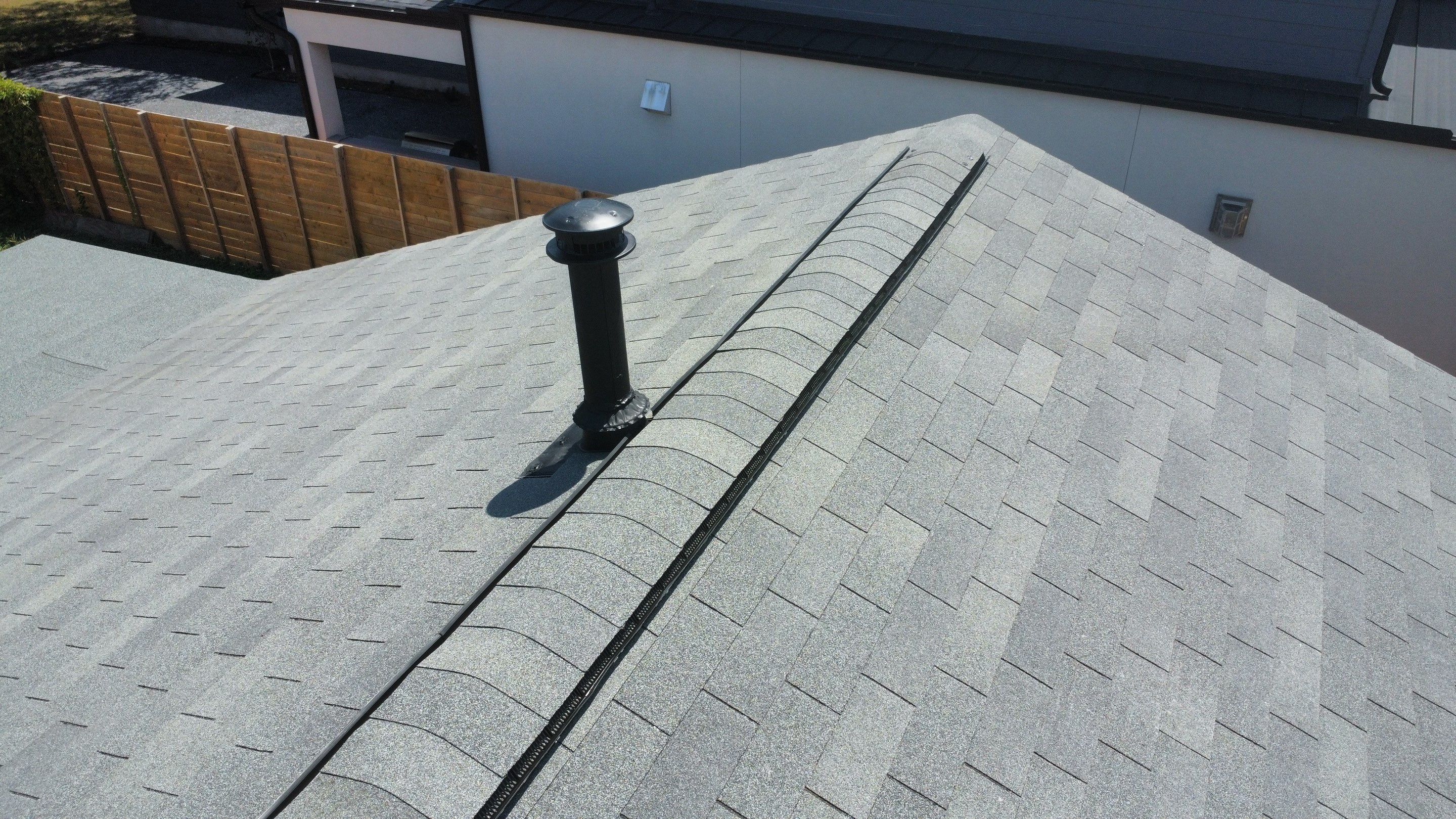 Full Roof Replacement – Main Home + Guest House | Estate Gray Shingles | Austin, TX by Kstylez Roofing & Construction