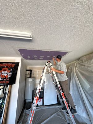 HVAC Overflow Water Damage 