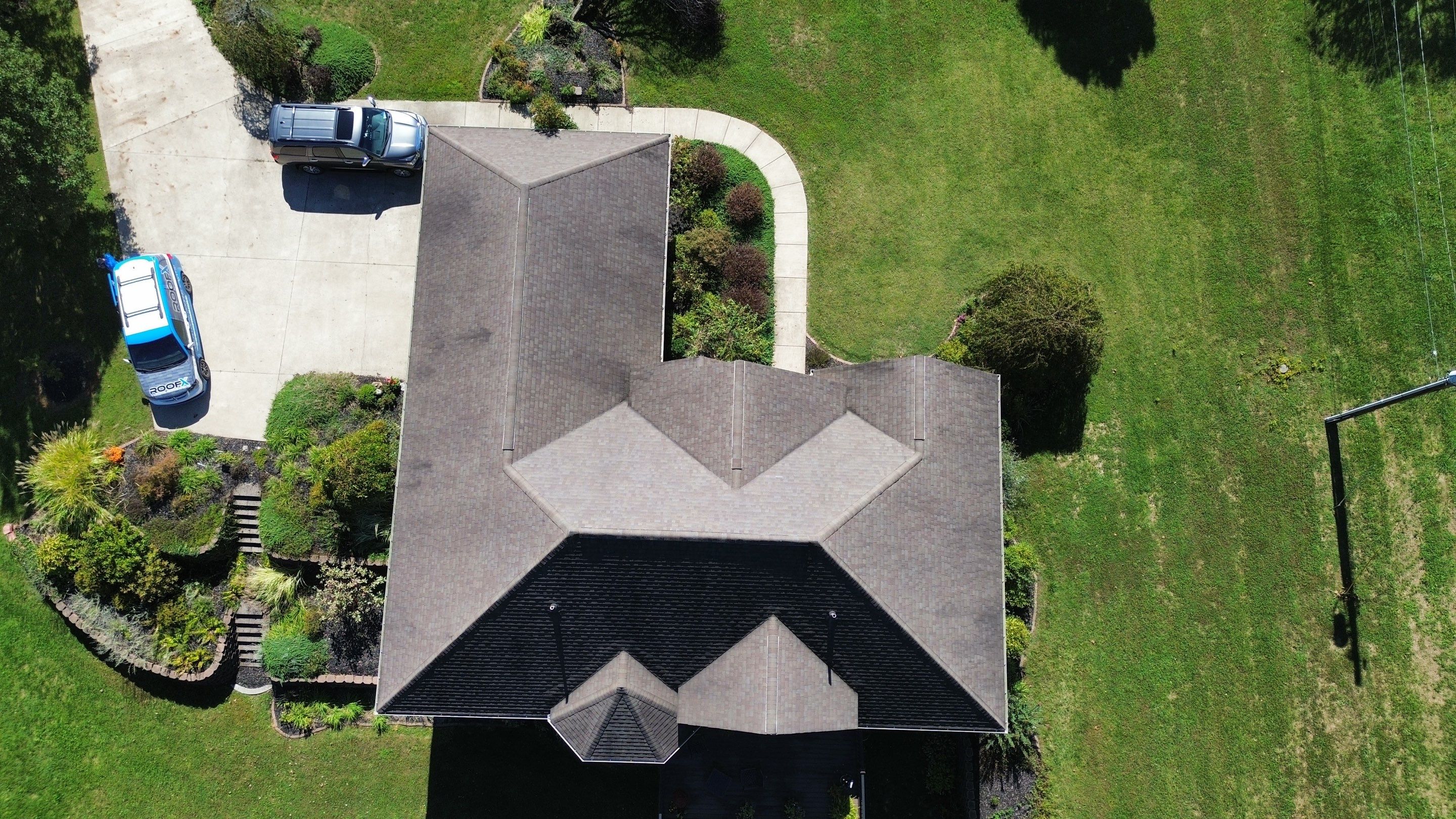 Residential Roofing Installation using Timberline HDZ Shingles - Appalachian Sky by RoofX 