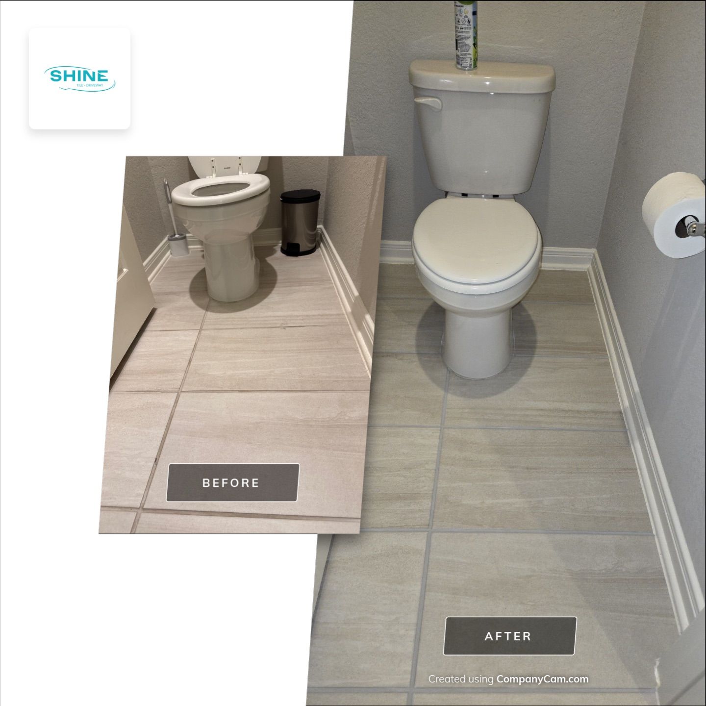 Project in Balcones Creek by SHINE Tile and Grout Cleaning