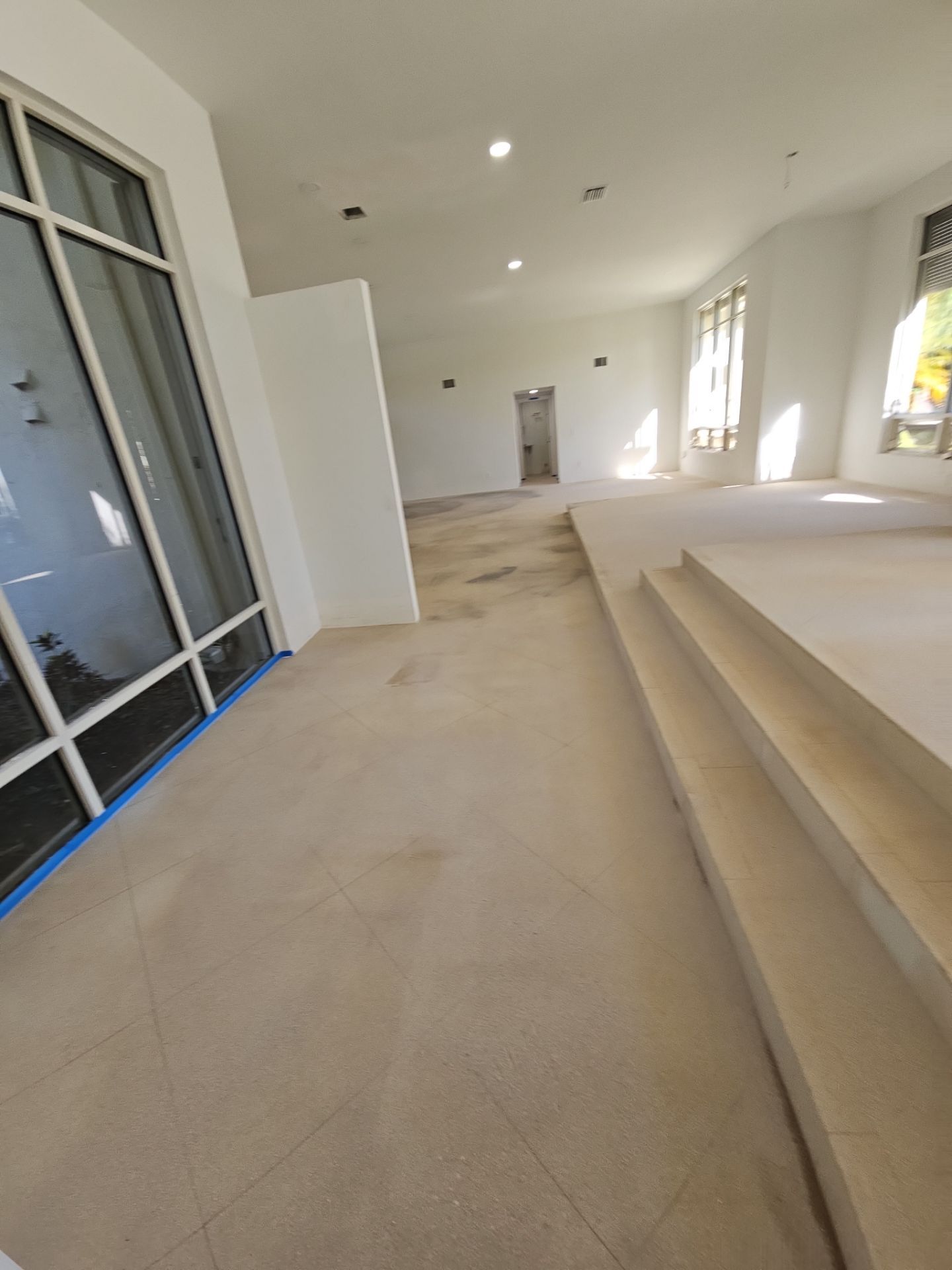 Home Floor Resurfacing w/Microtopping by Seamless Surfaces