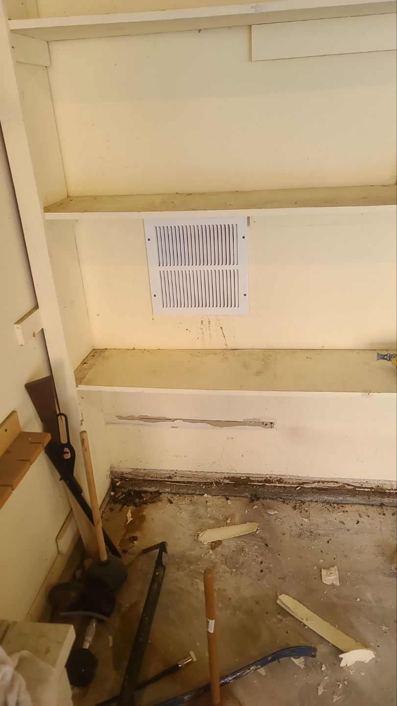 Water Mitigation Project in Mounds by Decor Roofing & Restoration