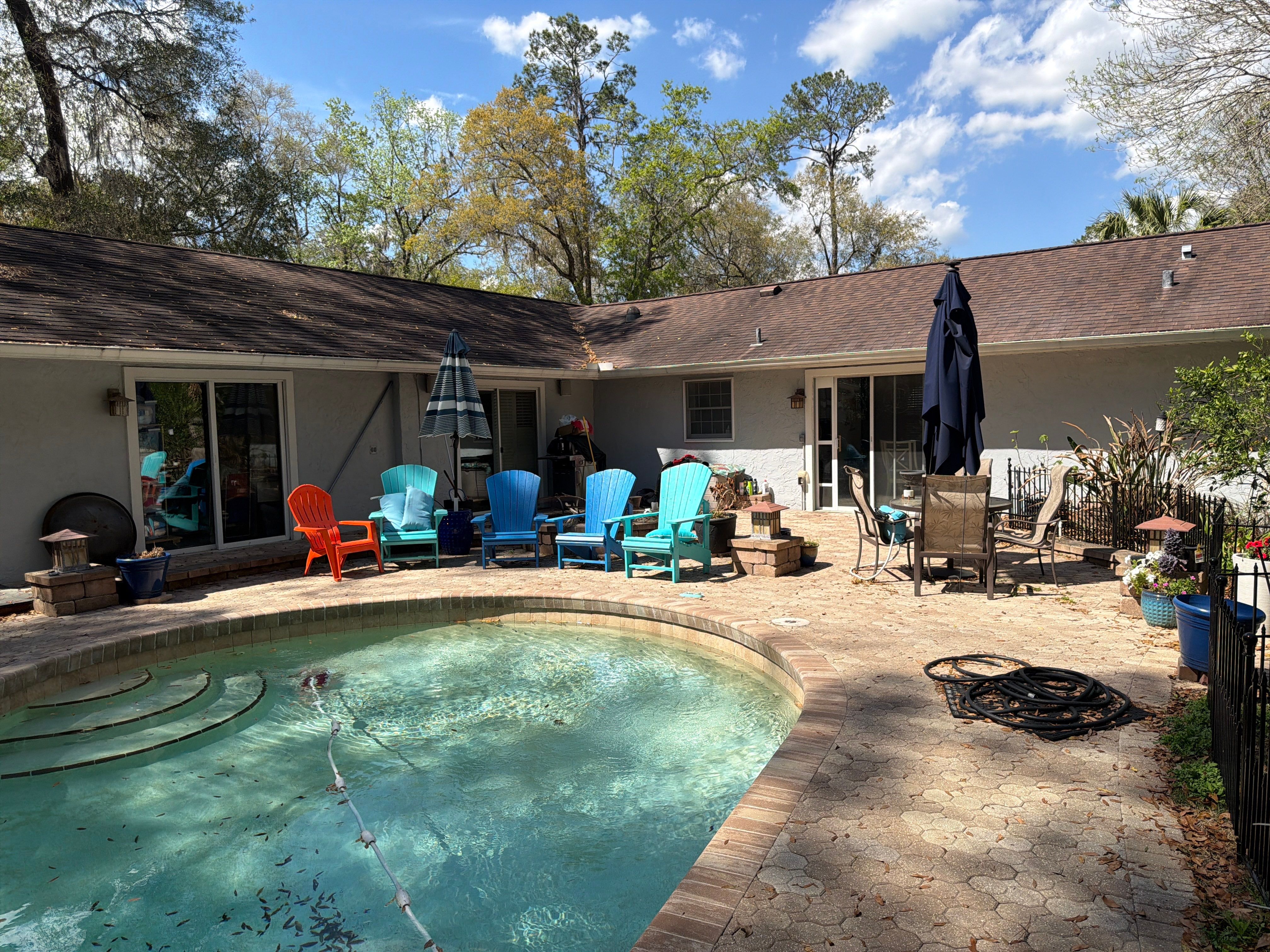 Custom Sliding Glass Door Installation with Integrated Pet Doors in Gainesville by Windows & Doors Store