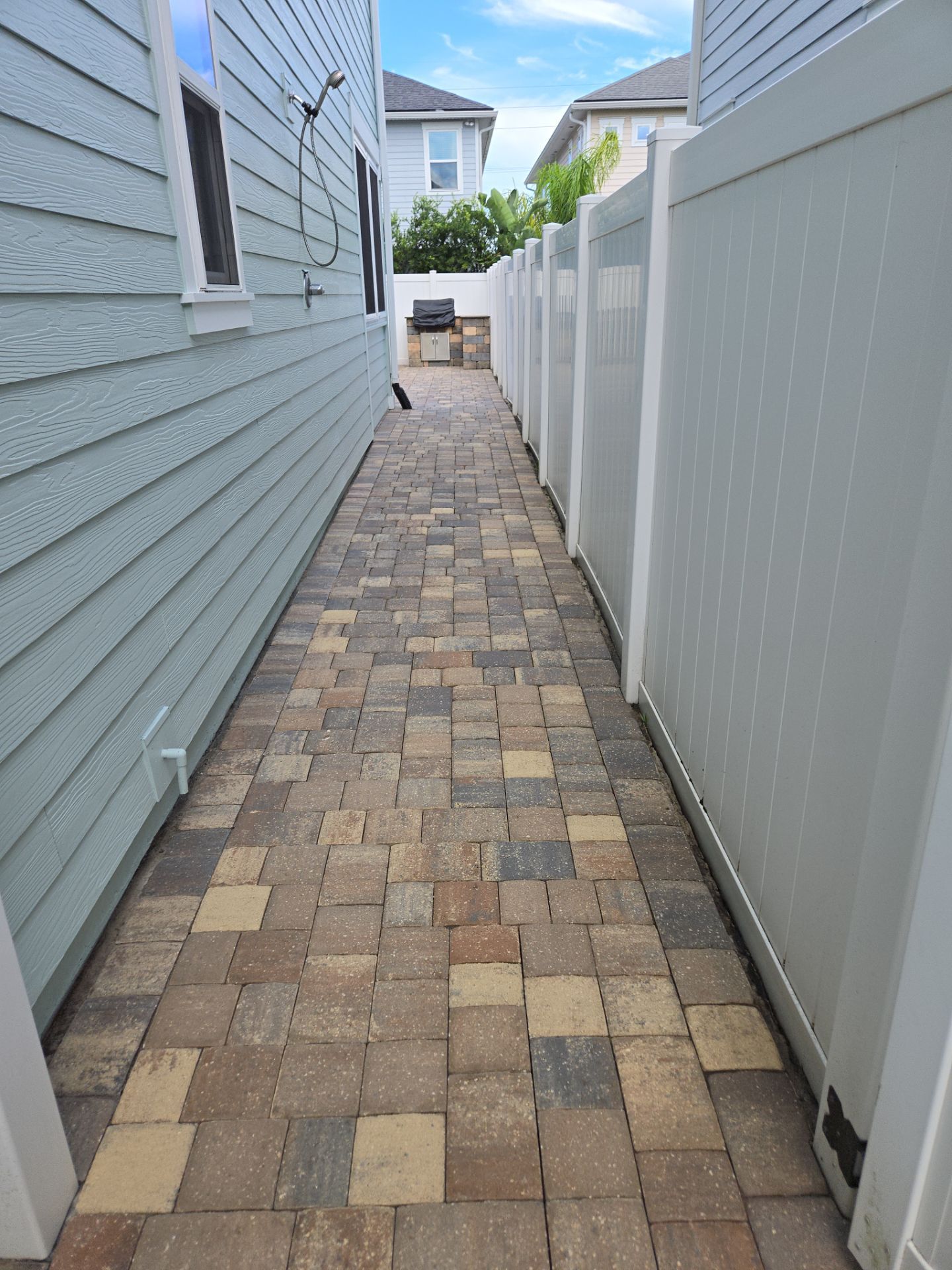 Pavers using Concrete Sealant by DuraSeal