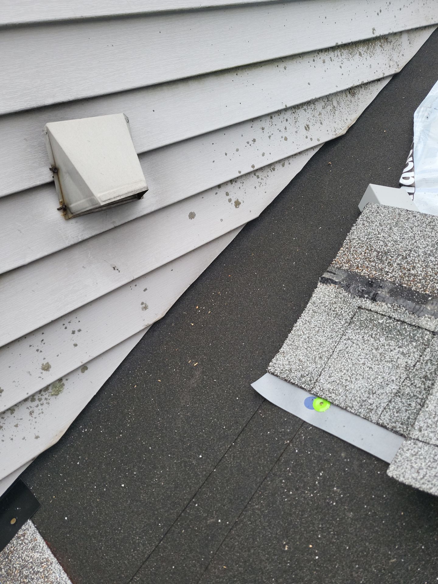 Atlas Pinnacle, Color: Oyster Shell, Drip Edge: White by Eagle Eye Roofing