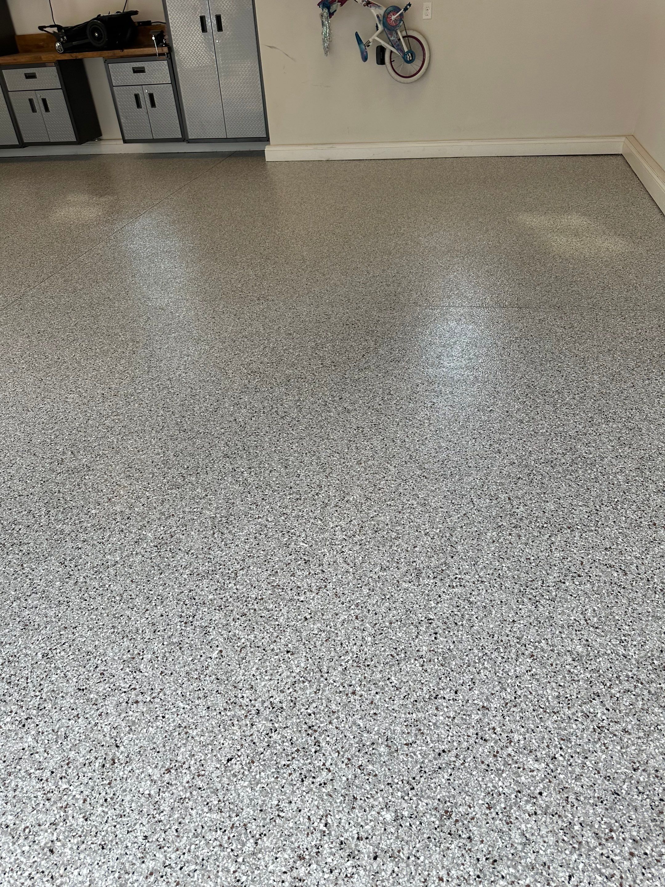 Garage Floor Coating using Coyote by My Garage Floor Guys