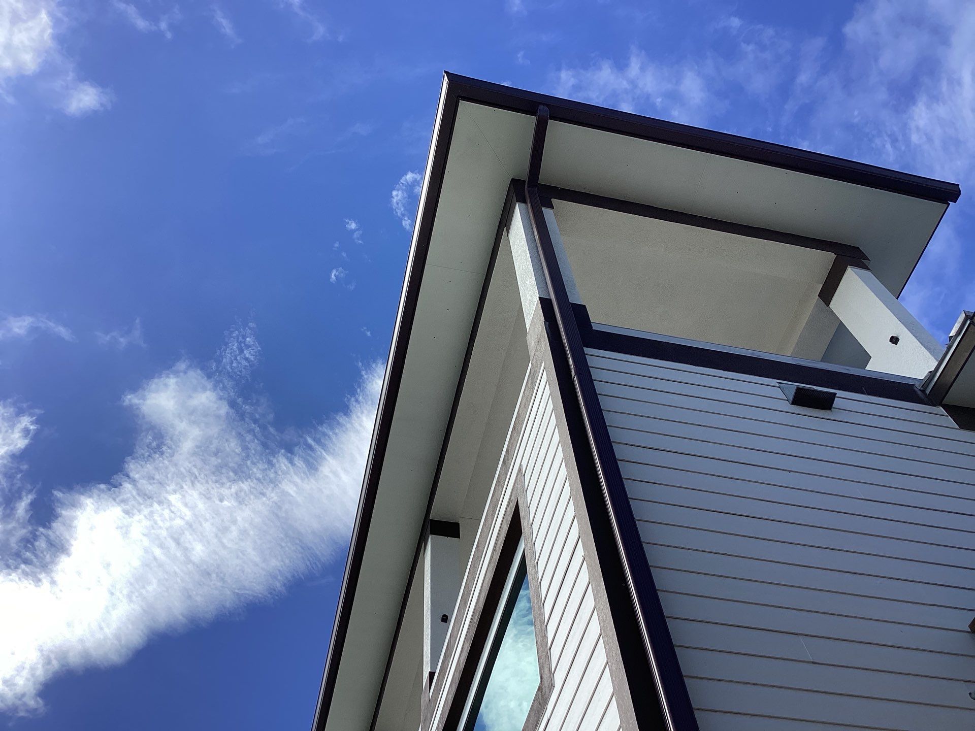 Brown Gutter Installation in Sanibel FL by Gutter Professors