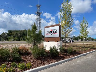 Monument Sign for Huey Magoos