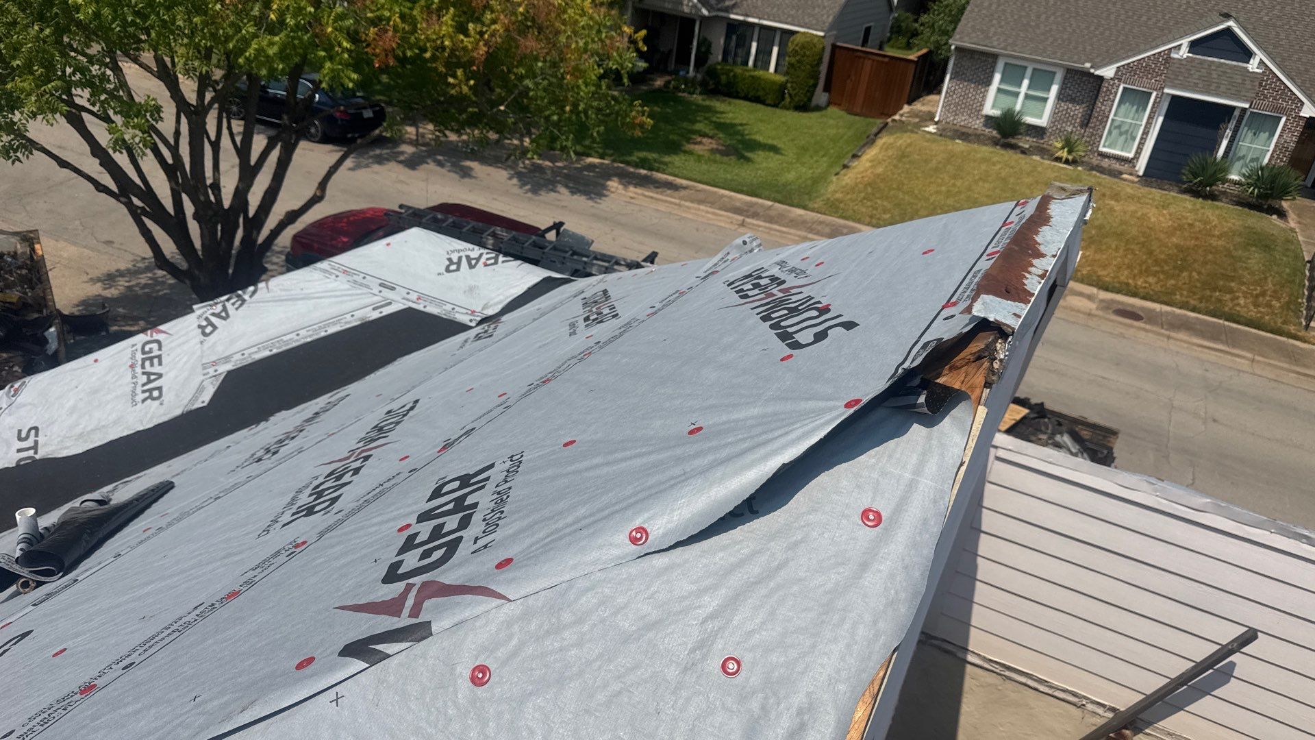 Project in Dallas by Rhino Roofing and General Contracting, LLC