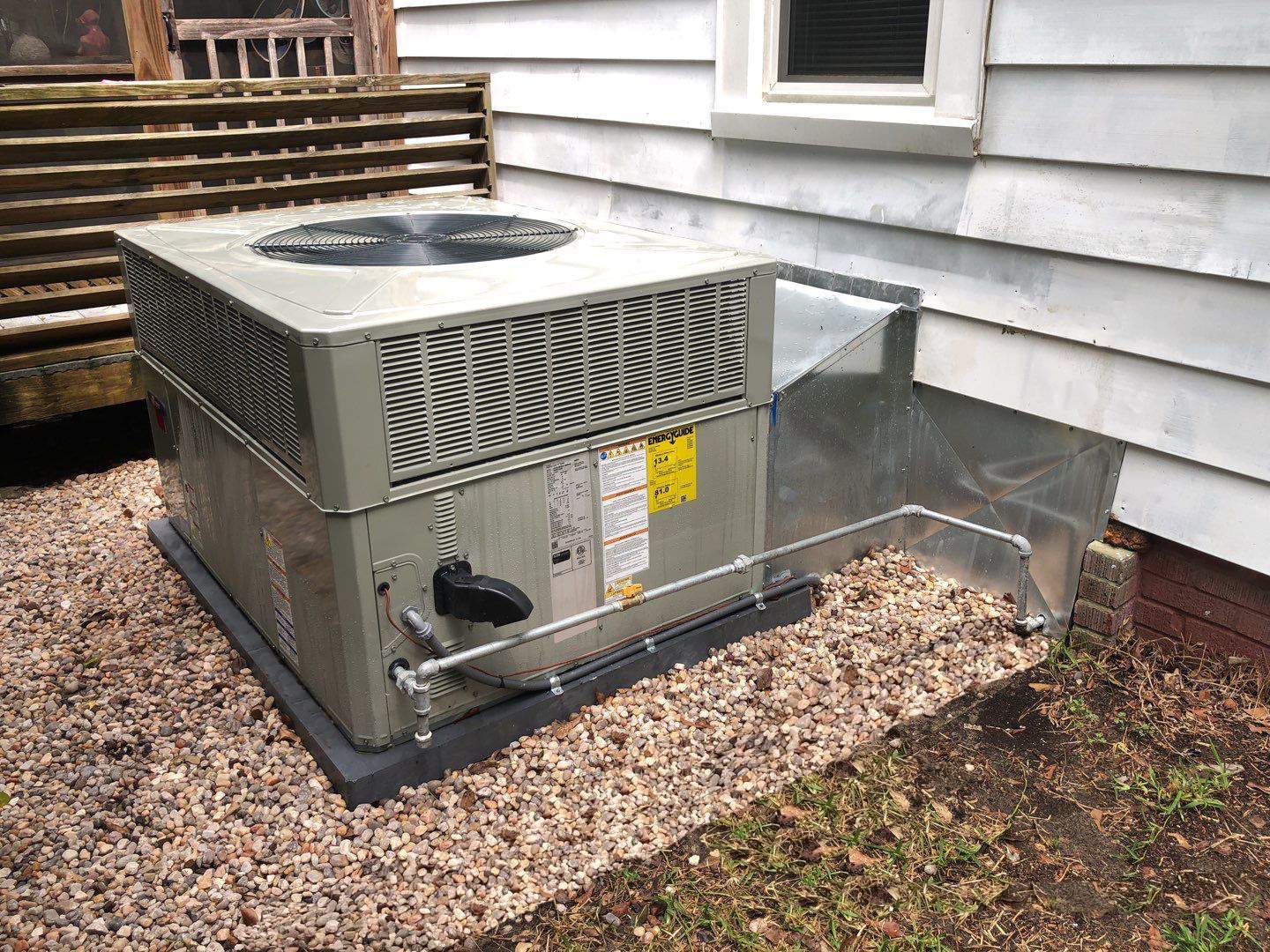 Gas/Electric Package Upgrade by Doc Savage Heating and Air