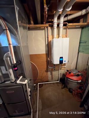 Navien NPE-240A2 Tankless Water Heater Installation – Crystal Lake, IL | GSHA Services, LTD
