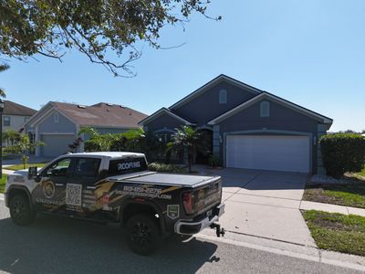 Roof replacement in Ruskin, FL.