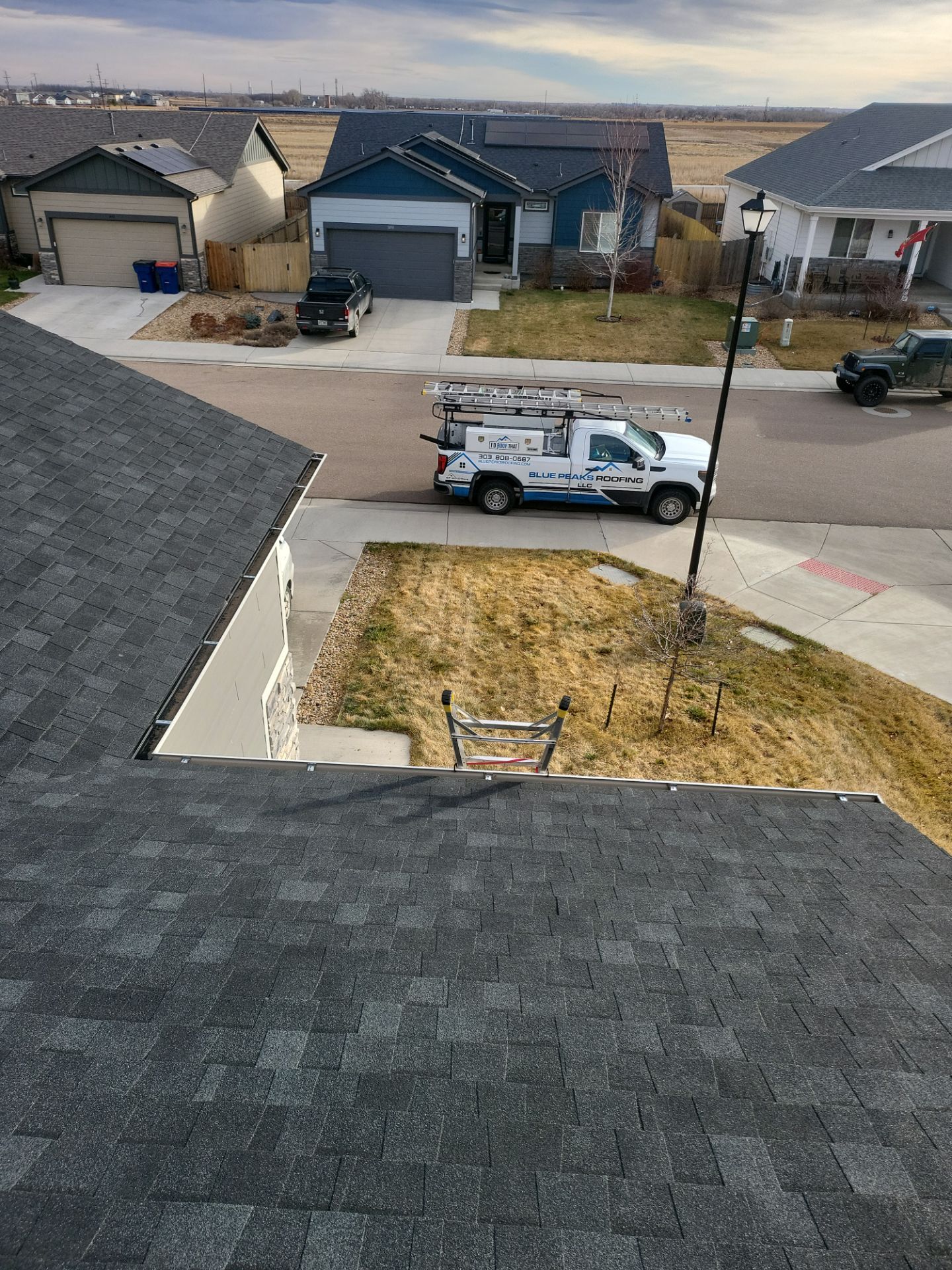 Tamko IR Class 4 install Project in Milliken, CO by Blue Peaks Roofing LLC 