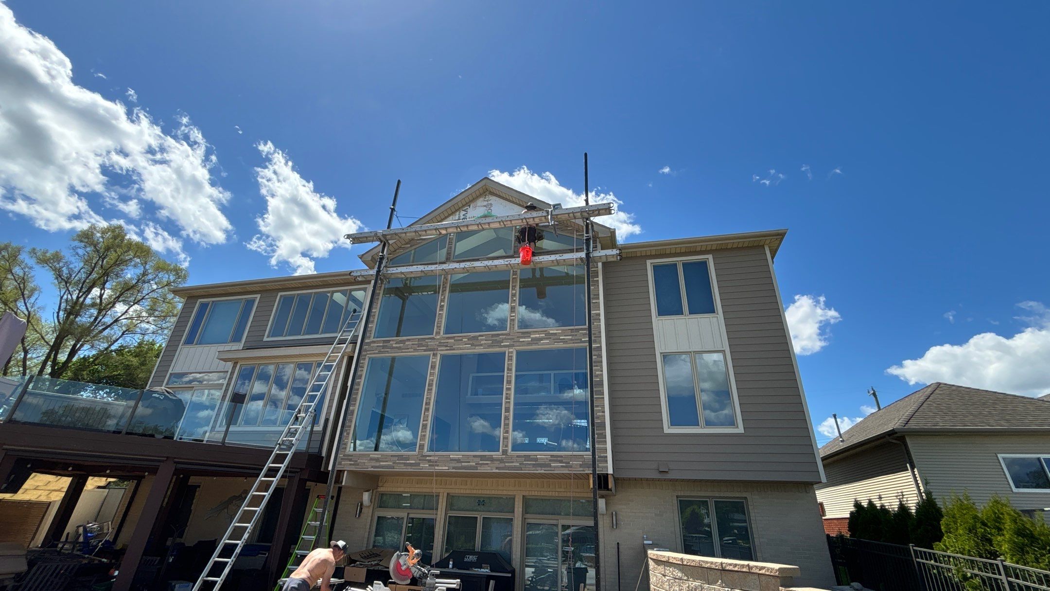 Siding Replacement using Everlast by 180 Contractors