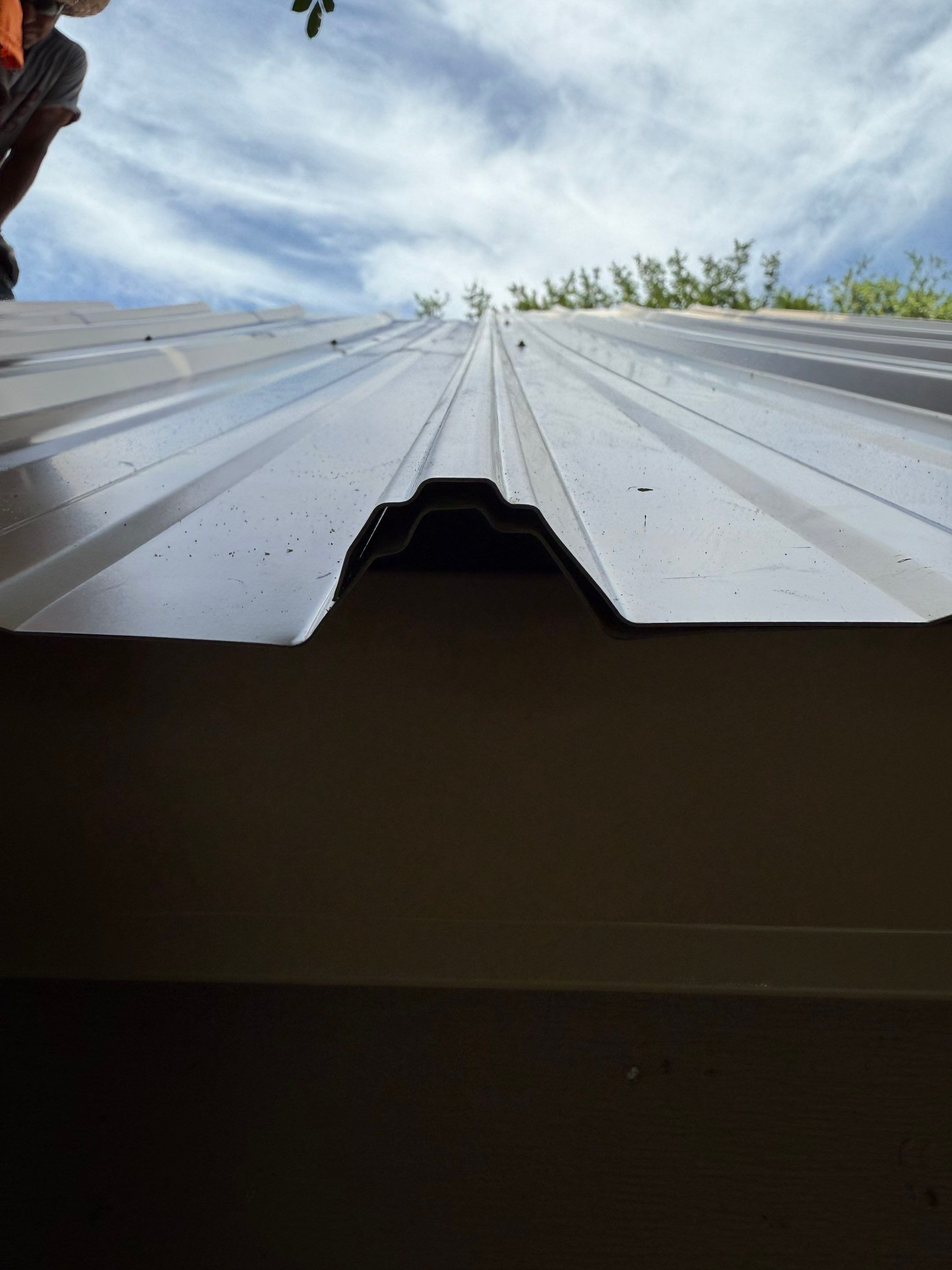 Thornton, Tx - Metal Roof 26G Alamo Rib, Saddle Tan color by DT Roofing - Seth Wells