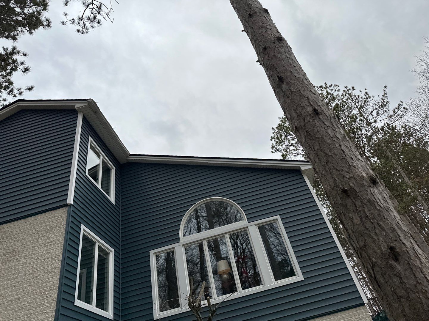 Siding Replacement using Certainteed Monogram D5 Pacific Blue by 180 Contractors
