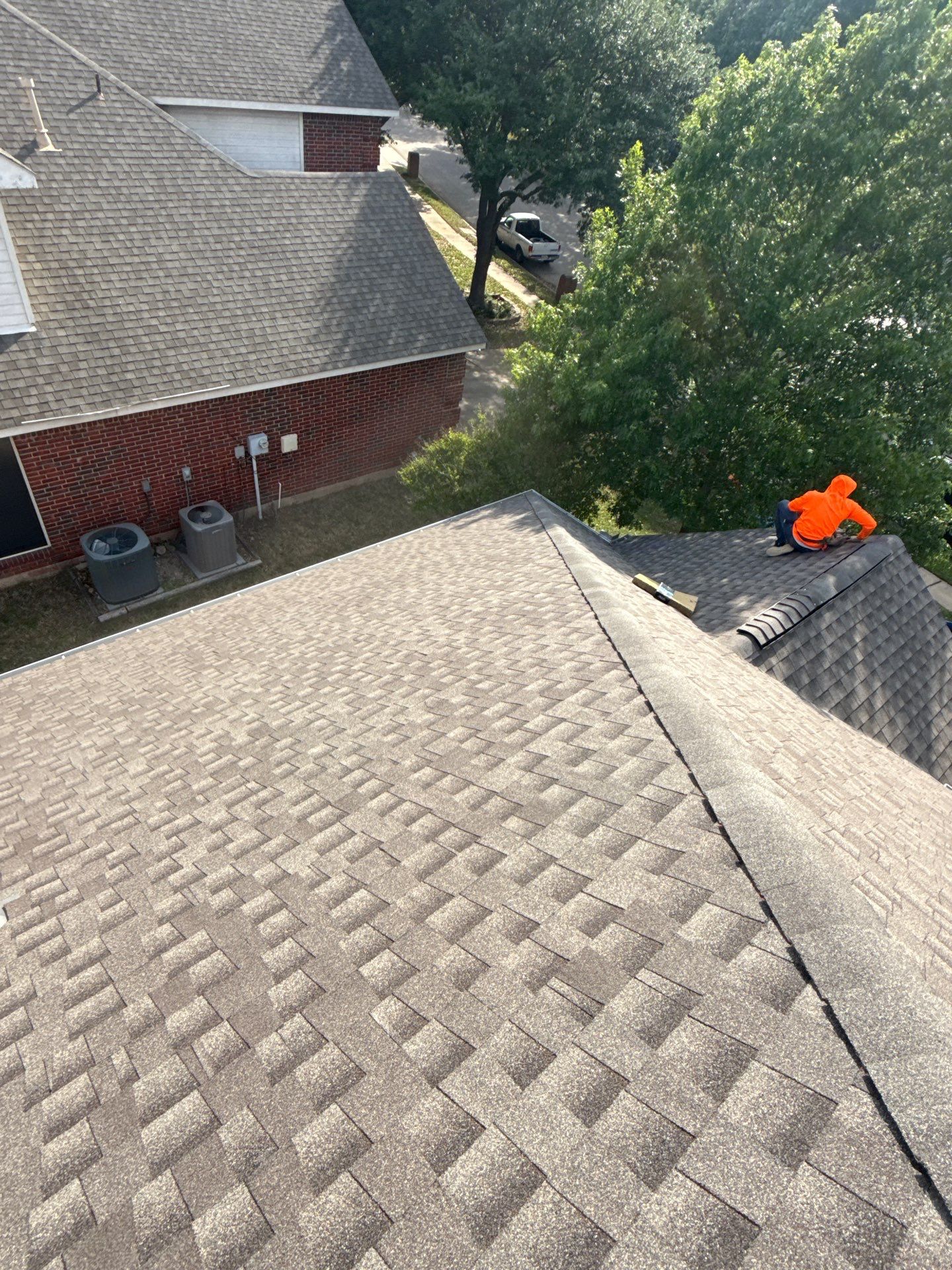 Project in Flower Mound  by Zeus Exteriors