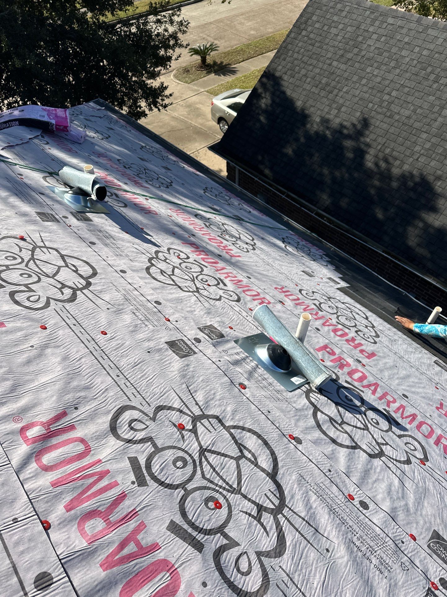Project in Katy by Motion Roofing