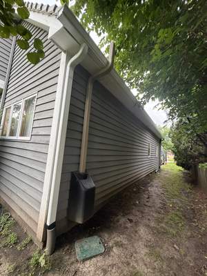 Turtle Shell gutter protection installation in Naperville, IL 60565, photograph 26