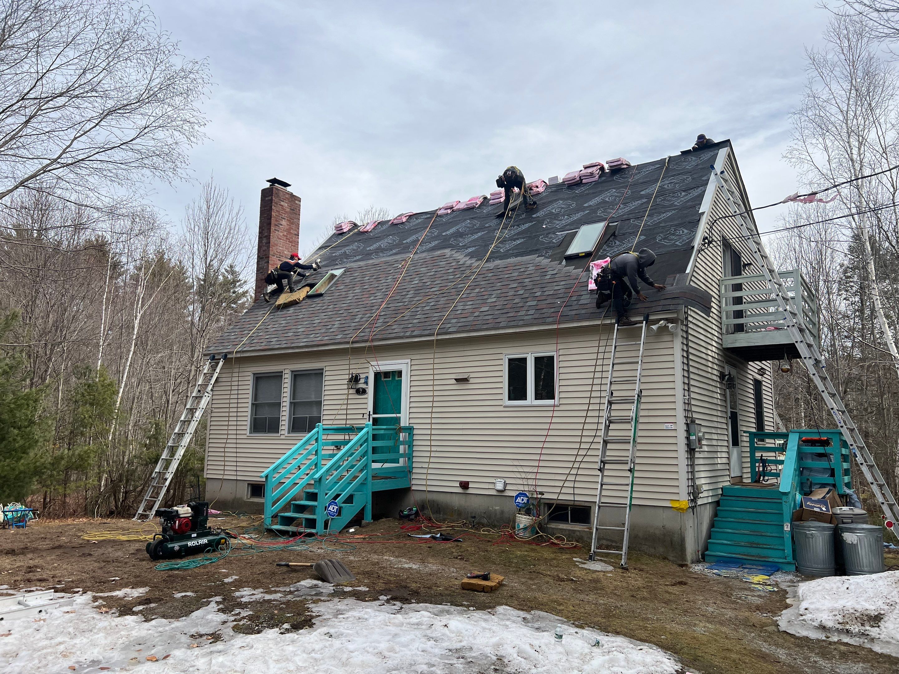 Nottingham New Hampshire Roof Installation by Tall pine roofing