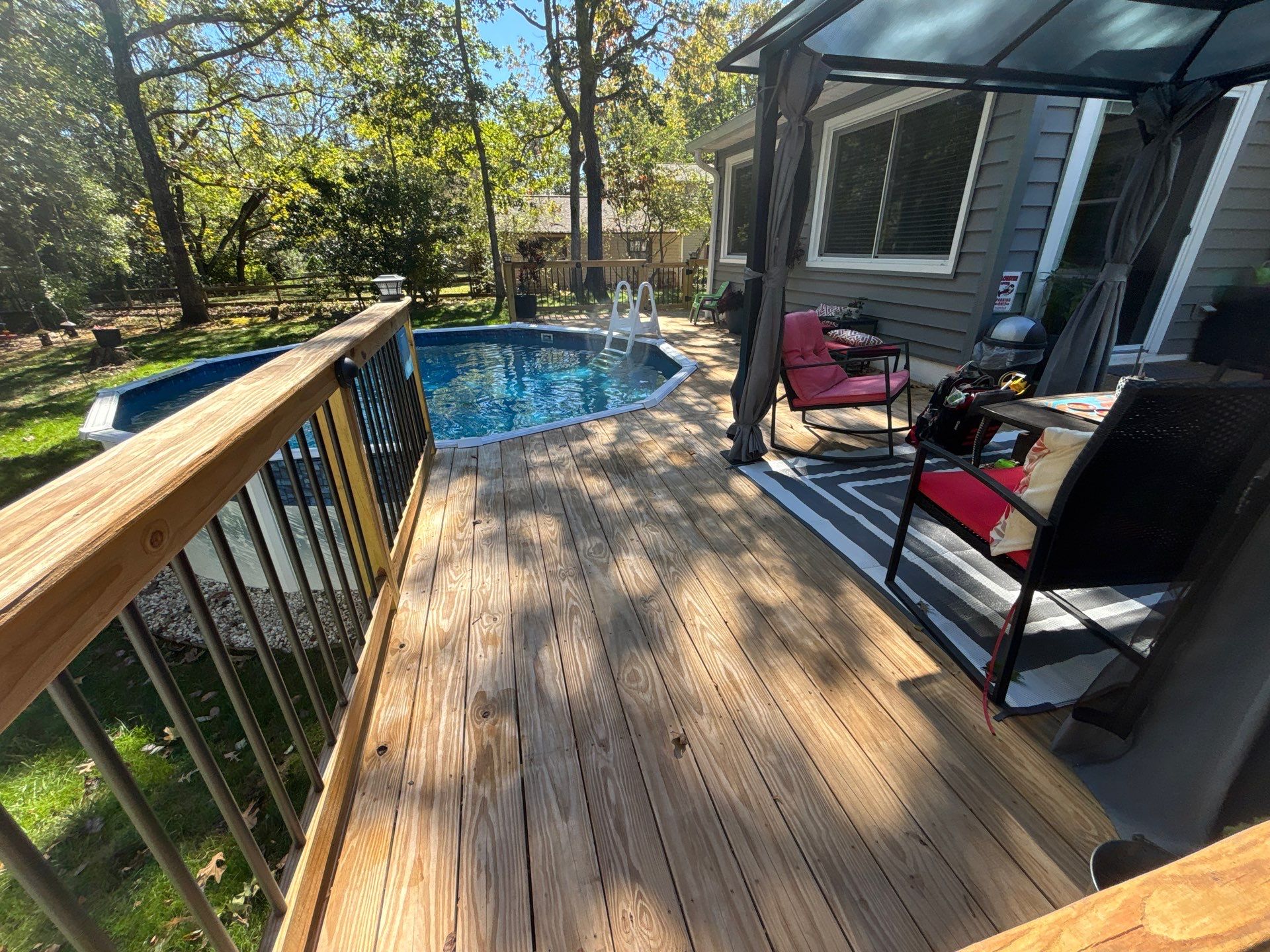 Wood Deck using Wood Sealant by DuraSeal