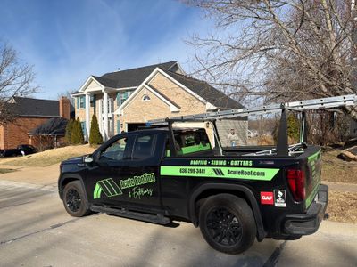 Full James Hardie Siding and Gutter Replacement in St. Louis