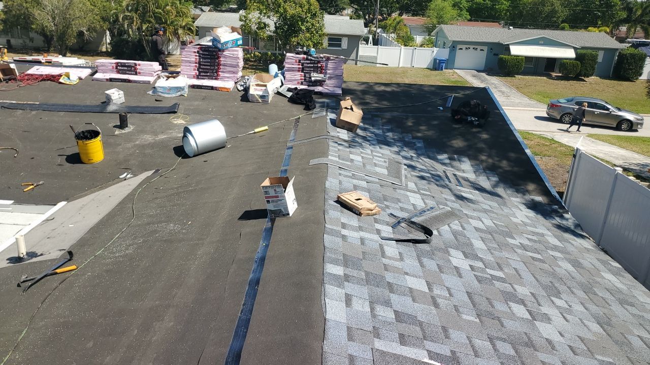 Project in St. Petersburg 33710 by Mitchell Roofing Company LLC