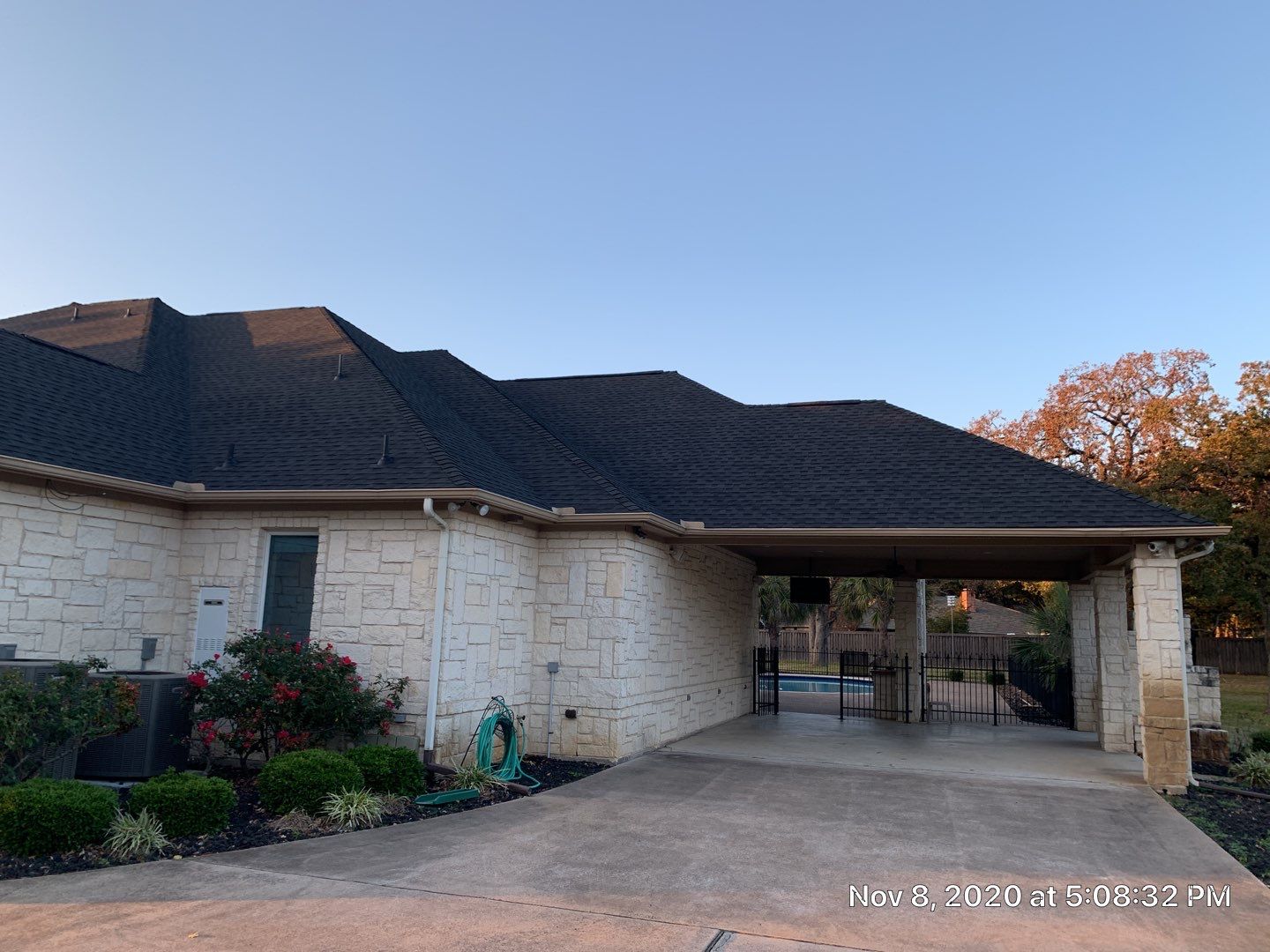 Huge Estate - Residential Roofing Installation using GAF Timberline HDZ Shingle System by First United Roofing & Construction