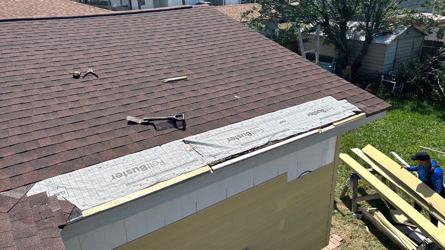 Residential Roofing Installation using GAF Natural Shadow by Lighthouse Roofing
