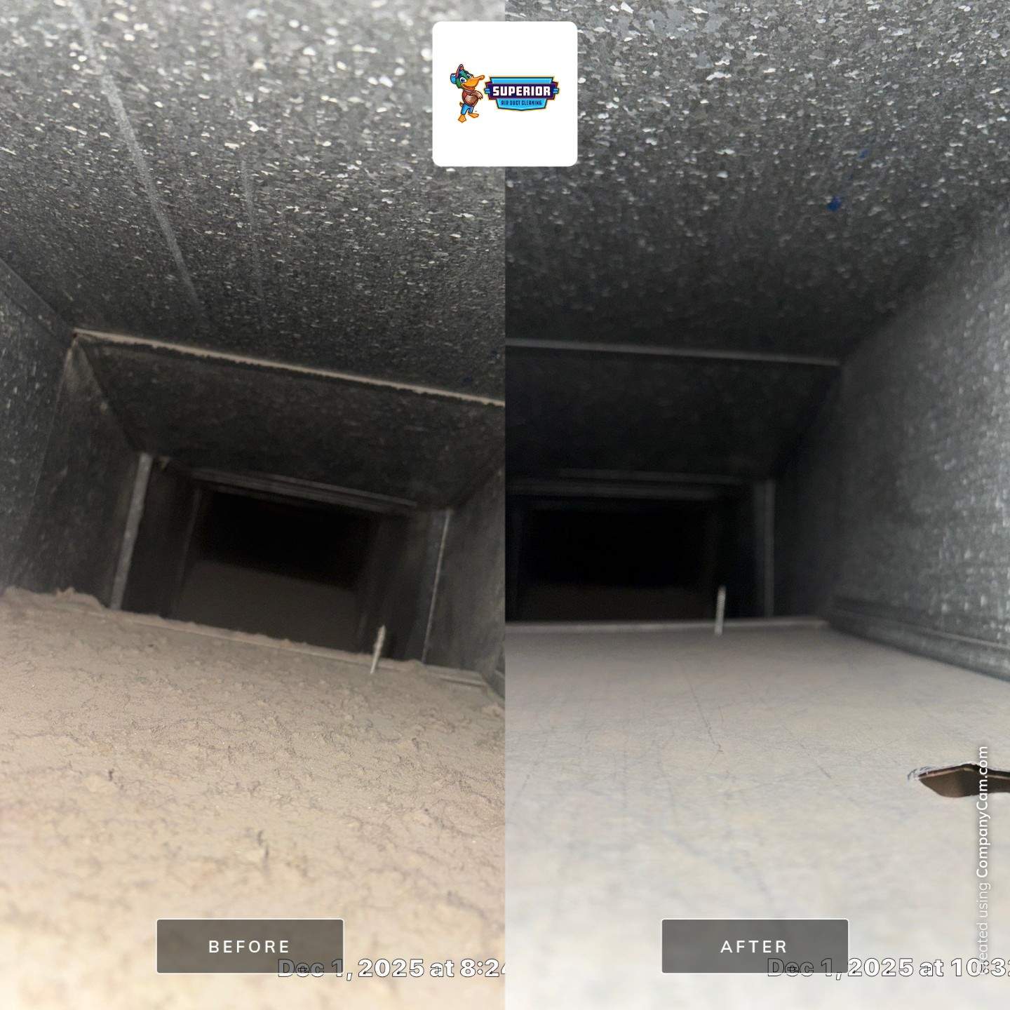 Air Duct Cleaning With a Vacuum Truck in Hermitage, PA by Superior Air Duct Cleaning