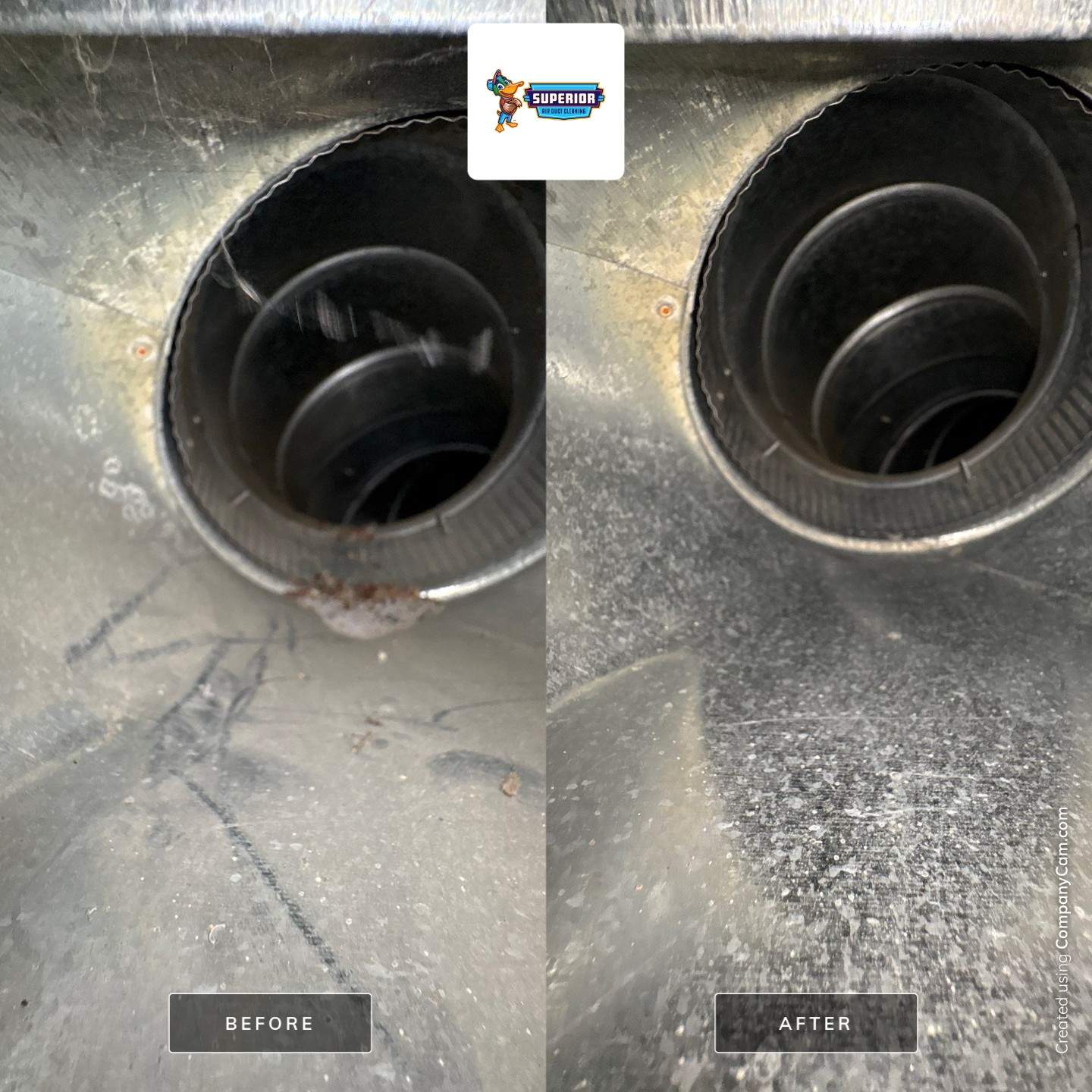Air Duct Cleaning With a Vacuum Truck in Deerfield, OH by Superior Air Duct Cleaning