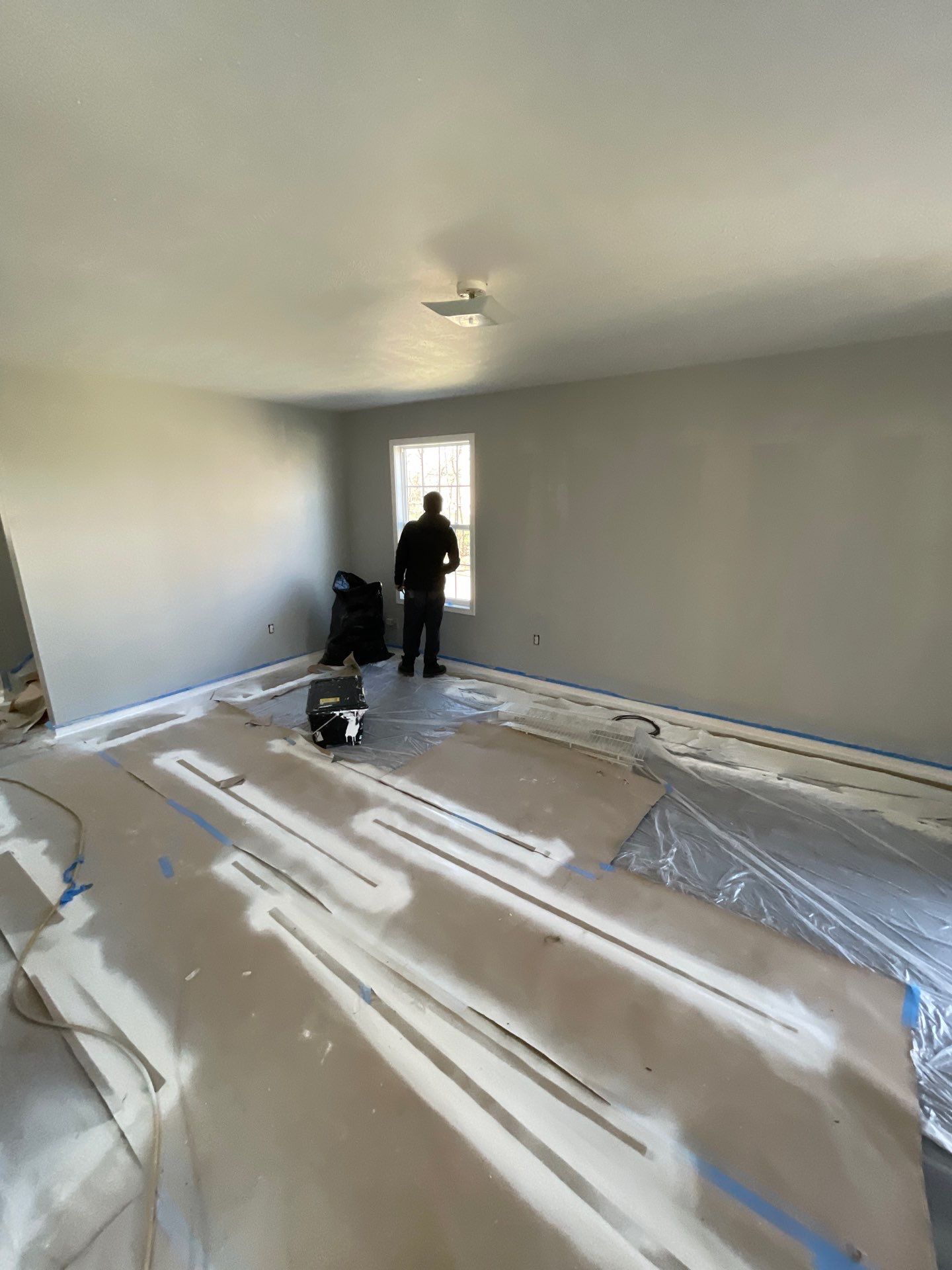 Interior Painting using Sherwin Williams Pro-Mar 200 by Callaway Contracting LLC