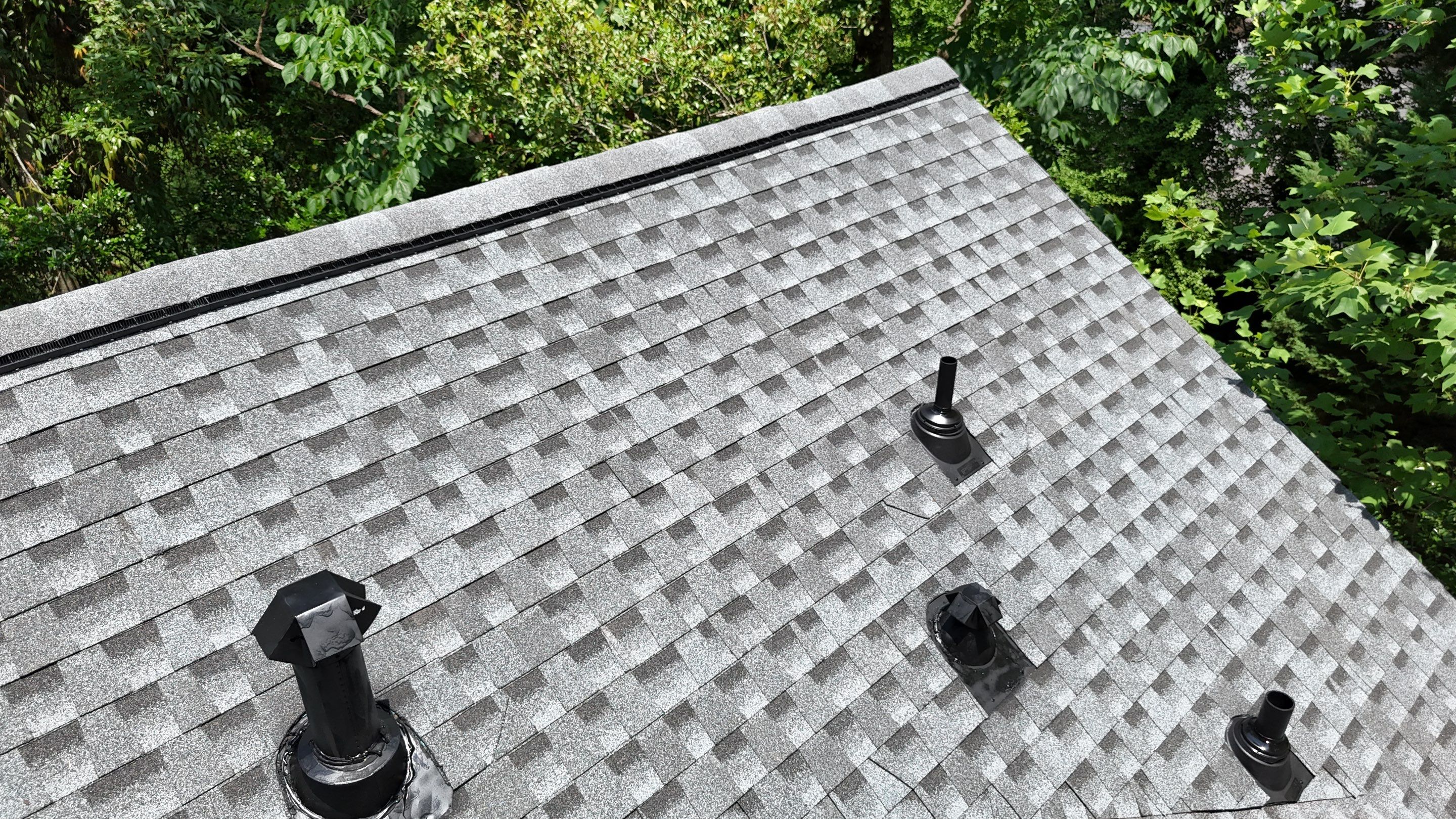 Roswell, GA Roof Replacement GAF Timberline HDZ Pewter Gray by Reset Roofing