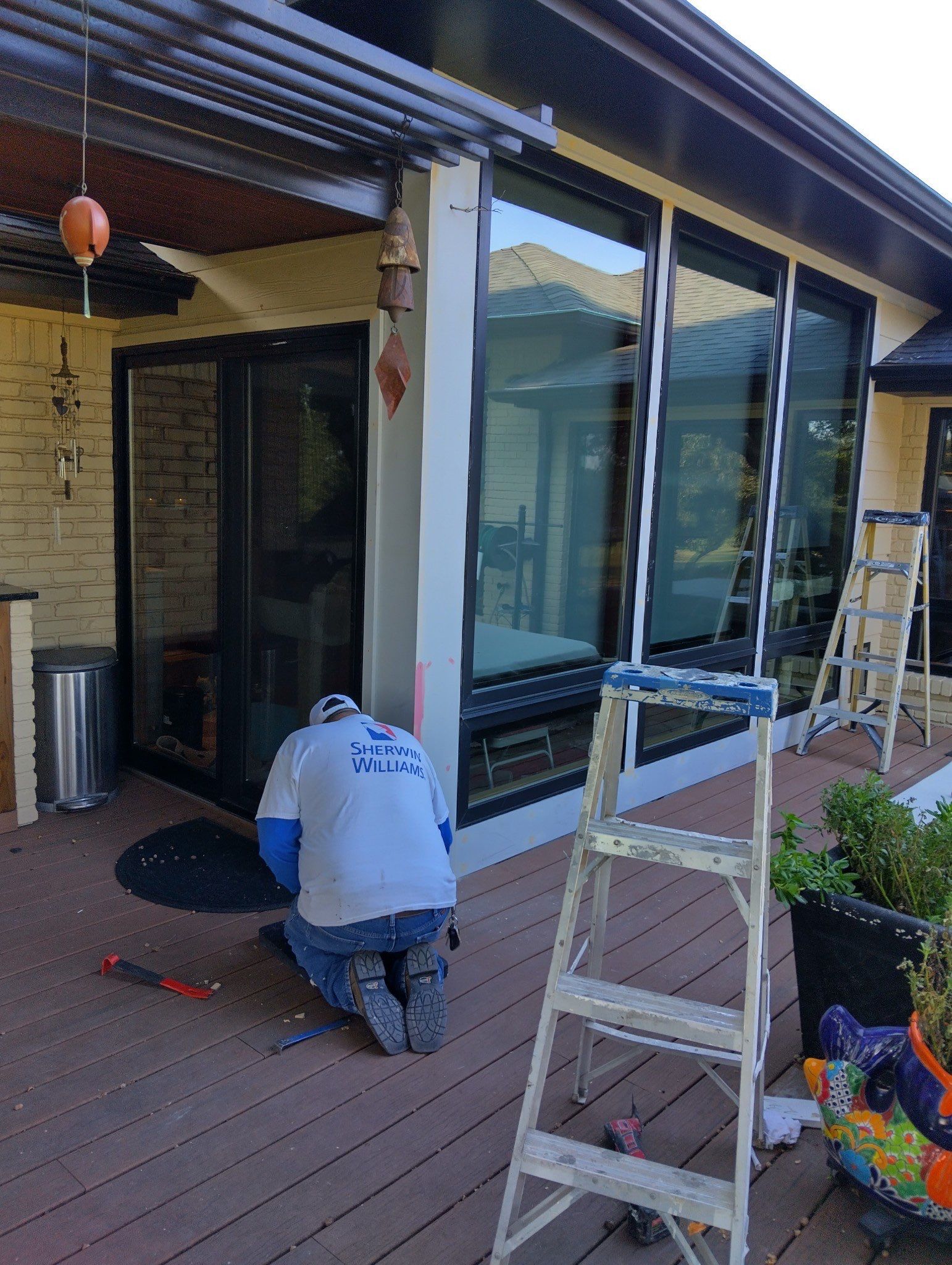 Exterior Repair using AZEK PVC Trimboards by Harvey Roofing & Construction