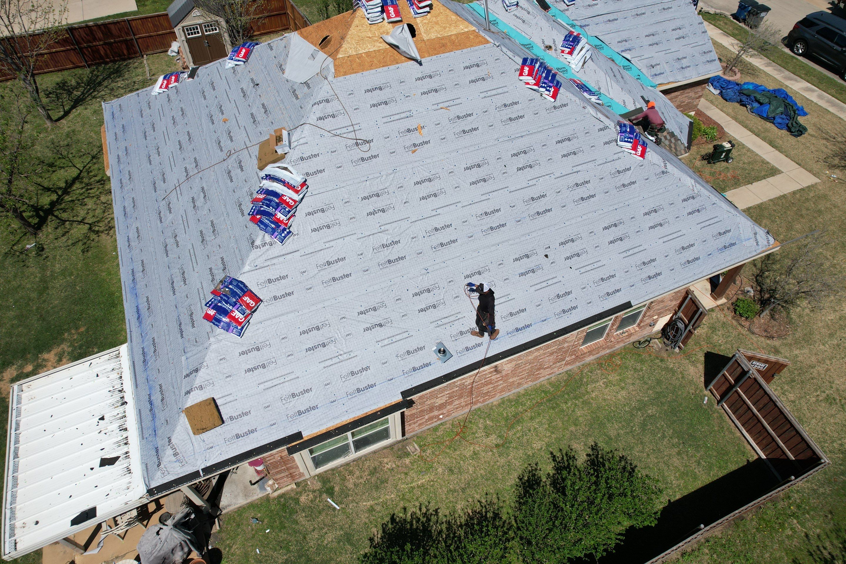 Project in Wylie by Zeus Exteriors