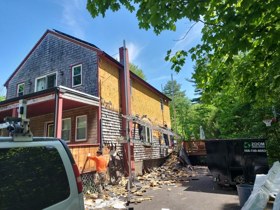 Siding Installation using James Hardie by UBrothers Construction