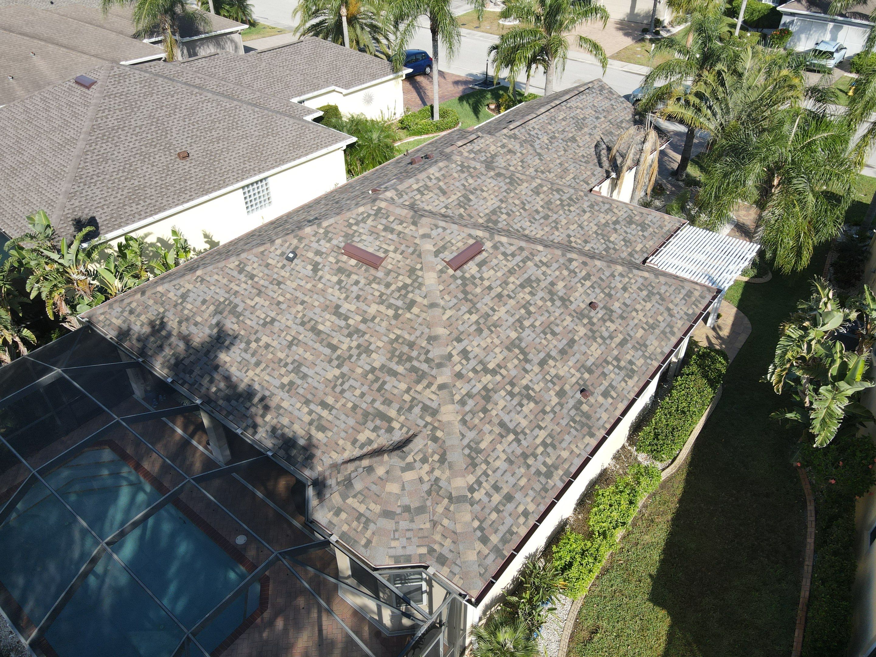 Roof replacement in Sun City Center, FL. by Steadfast Roofing