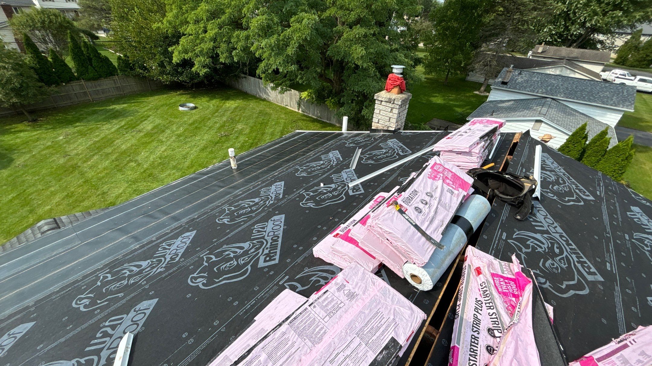 Roof Replacement using Owens Corning Duration by 180 Contractors