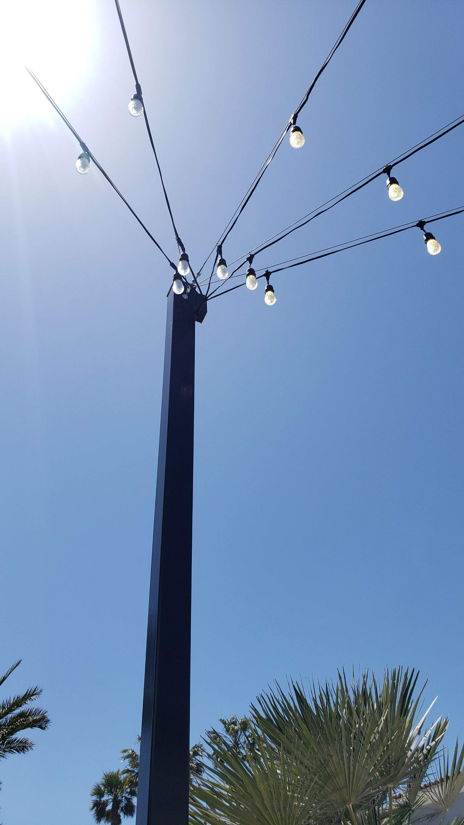 Hilton Waterfront Bistro Light Install by BrightLife Designs llc