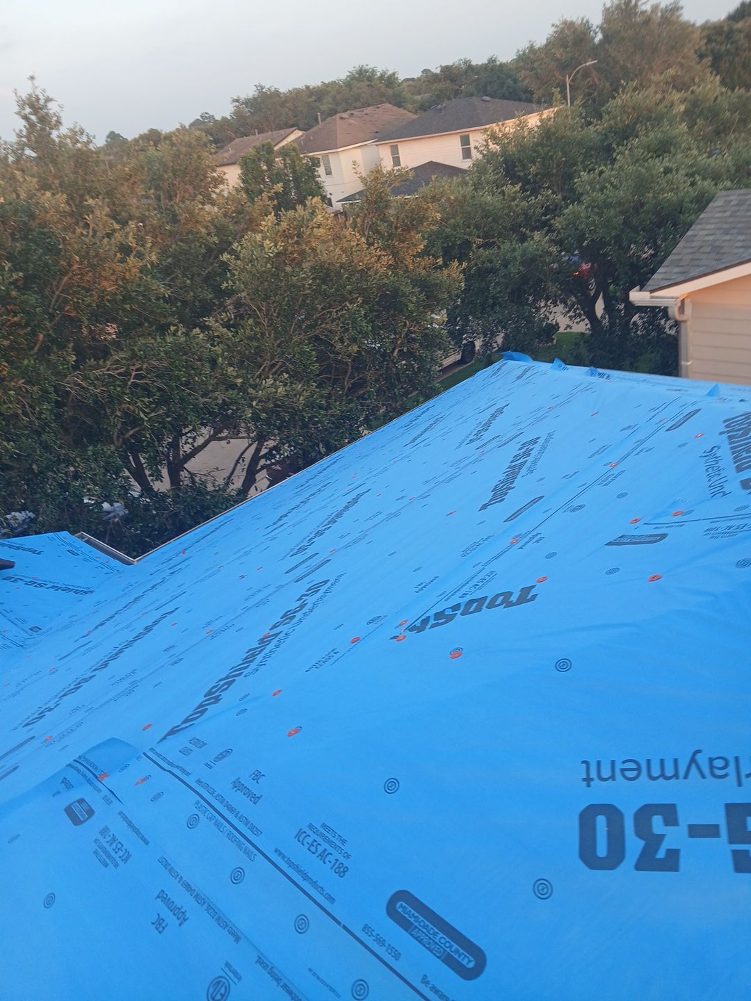 Residential Roofing Repair using Owen's Corning Duration (Lifetime) Shingles by Roof Repair Services LLC