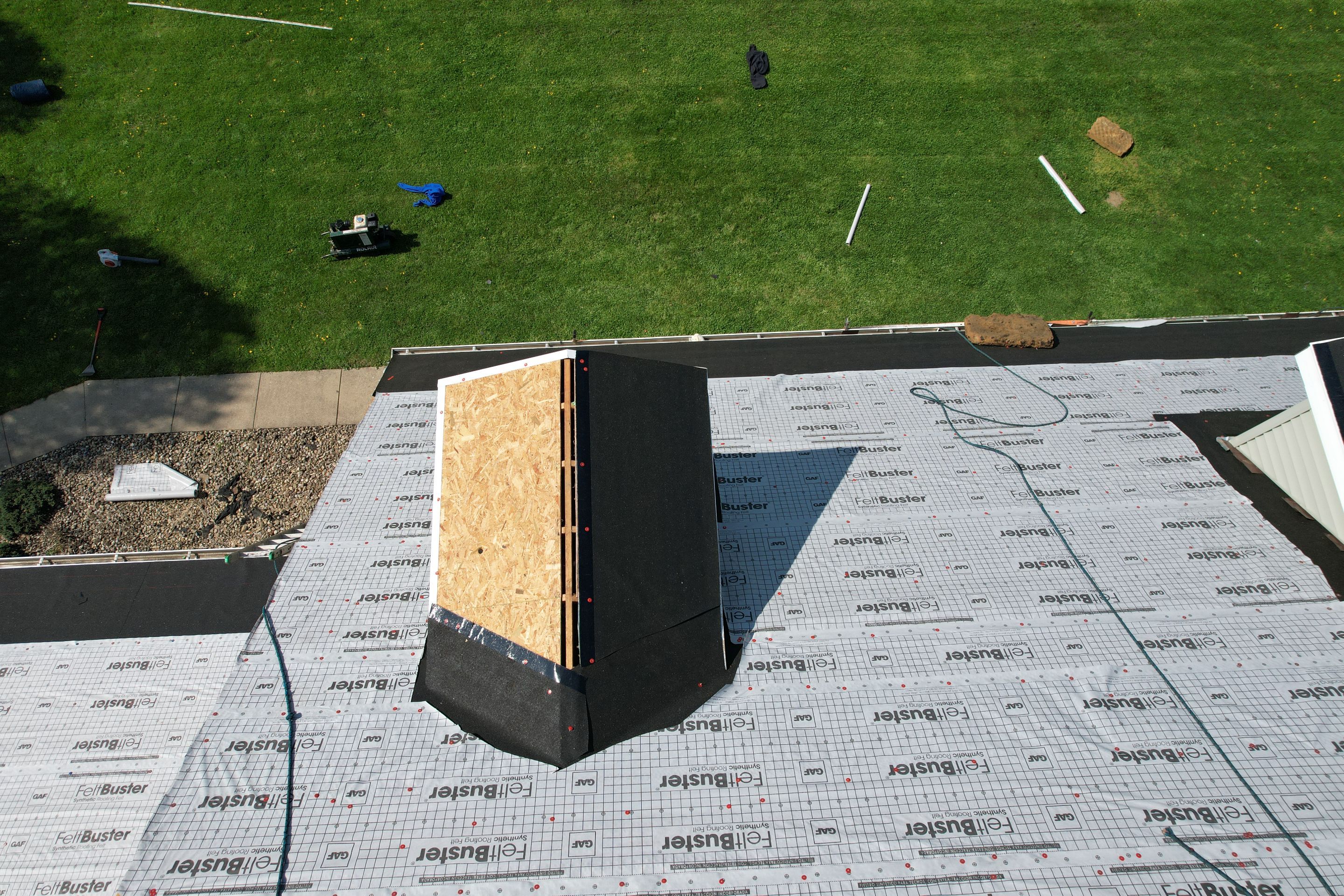 Residential Roofing Installation using GAF Timberline HDZ Cedar Falls by Rainstoppers Roofing