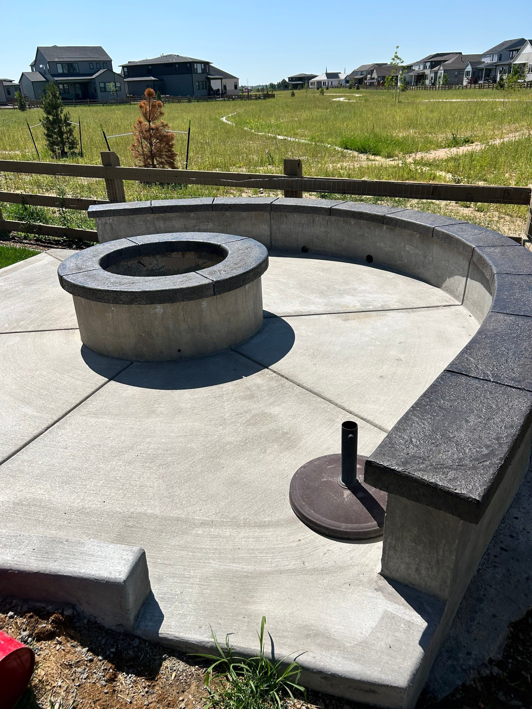 Project in Timnath by  Center Line Concrete