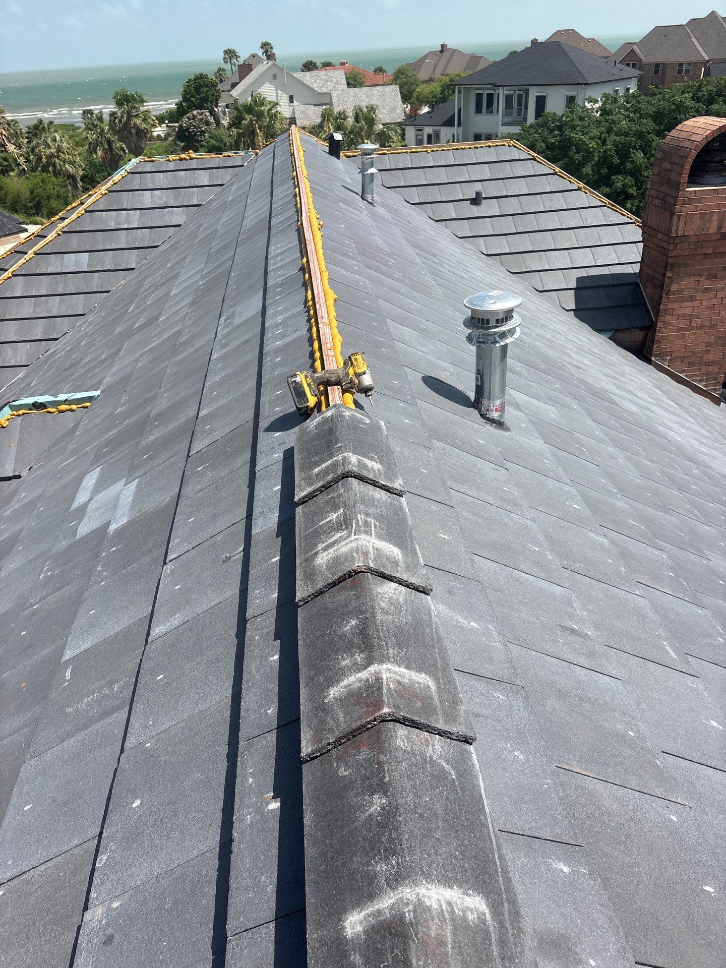Golf-Proof Tile Roof by Bayfront Roofing and Construction