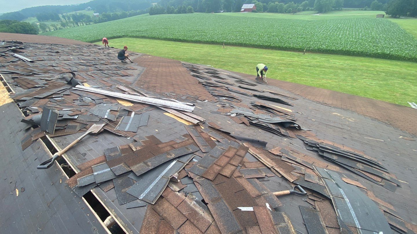 Roof Replacement in Upperco, MD • Private Farm by Seipp Roofing, LLC