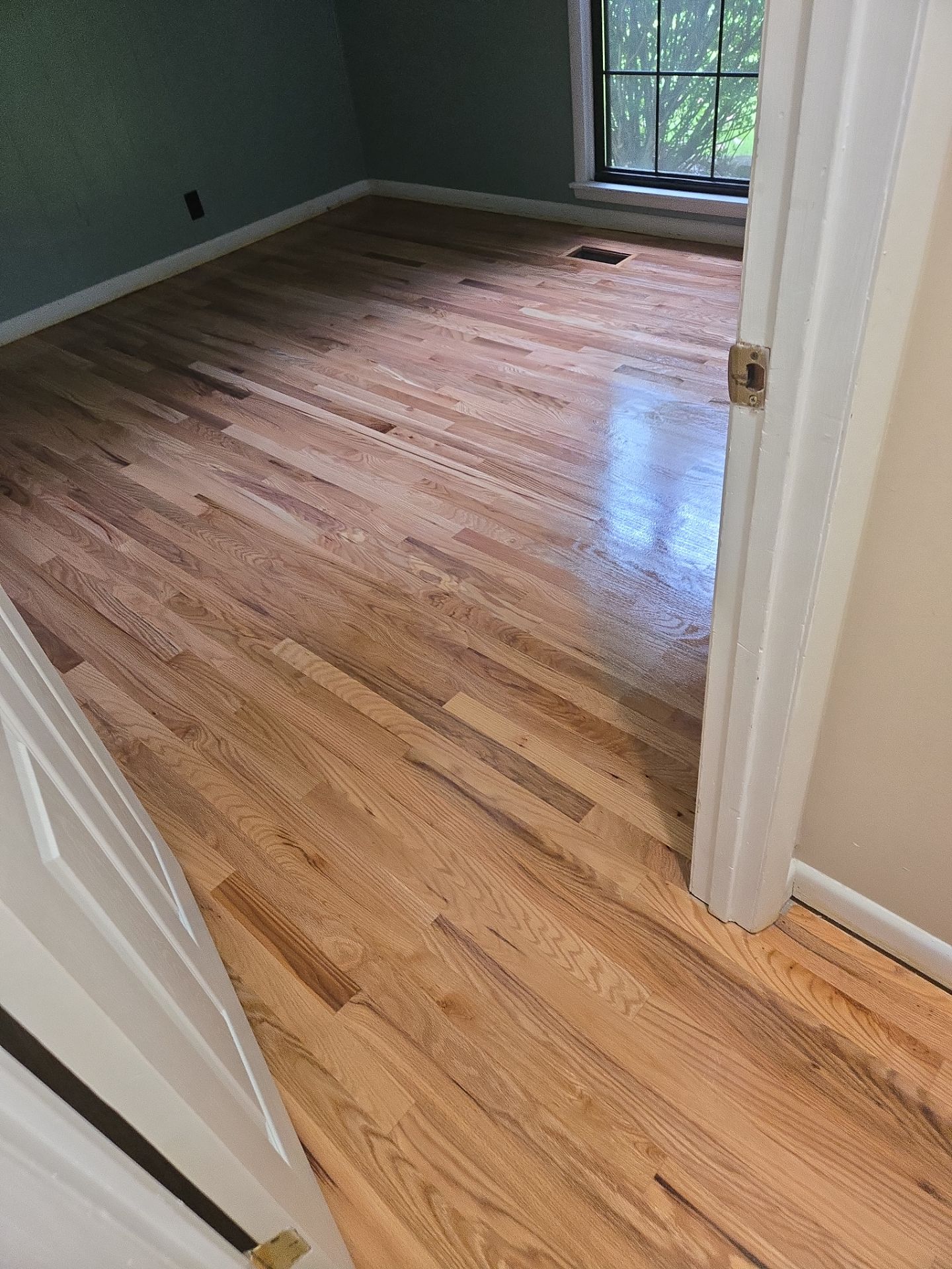 Natural Satin Refinish  by Footprints Floors of Nashville