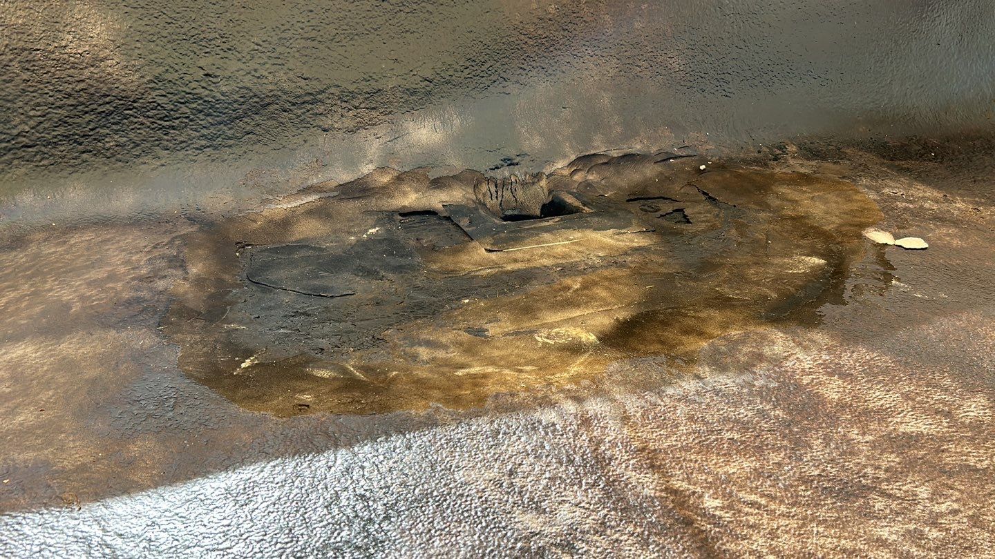 Foam Refurbish using Conklin Benchmark/PUMA XL coatings and spray foam; Also metal roofing around parapet wall by Straight Edge Roofing Inc
